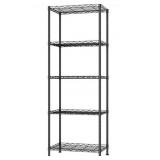 5-Shelving Unit, Adjustable Wire Shelving, Metal Wire Shelf Rack Organizer