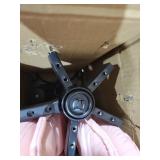 Criss Cross Chair with Wheels,Cross Legged Office Chair with 2 Layer Cushion,Comfy Wide Seat,Leather,Amless, Vanity Chairs for Home,Office,Make Up,Bed Room,Adjustable,Pink