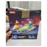 SYMA RC Boats 2 Pack for Kids 8-12, Remote Control Kayaks with 3 Magnetic Balls, 40 Mins Playtime (1 Battery), LED Lights, Perfect Water Toys for Pool, Water Table and Bathtub