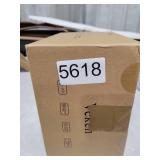 Veken Innovation Award Winner Stainless Steel Cat Water Fountain, 95oz/2.8L Automatic Pet Fountain with 6 Replacement Filters & 6 Pre-Filter Sponges & Silicone Mat for Cats, Dogs (Silver)