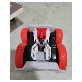 Rcabcar Double Sided RC Car, 4WD Off-Road Stunt Car with 360 Flips, 2.4Ghz Indoor/Outdoor All Terrain Rechargeable Electric Toy Car for Kids 3+