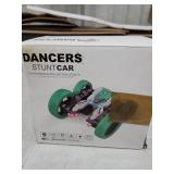 Rcabcar Double Sided RC Car, 4WD Off-Road Stunt Car with 360 Flips, 2.4Ghz Indoor/Outdoor All Terrain Rechargeable Electric Toy Car for Kids 3+