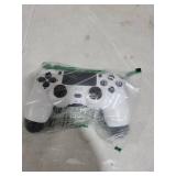 MOVONE Wireless Controller for PS4,Dual Vibration Game Joystick/Motion Sensing/Touchpad/Speaker/3.5mm Headphone,Compatible with PS4/Slim/Pro Console/PC(white+black)