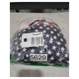 Nattork Cornhole Bags Set of 8 - Premium Corn Hole Bean Bags for Tossing - All Weather Resistant 8 Duck Cloth Double Stiched Corn Hole Bags and Tote Bags - Regulation Size (Star & Stripes)