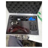 ERAMONG High Power Blue Flashlight, Long Range Flashlight with Adjustable Focus and Multi Patterns for Camping, Hiking, Hunting, Fishing