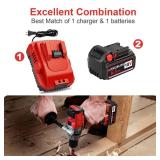 18V Battery 6.5Ah Replacement for Milwaukee M-18 Battery with Charger