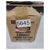 ECO-WORTHY Portable 12V Lithium Battery, 12.8V 20Ah Lithium Iron Phosphate DEEP CYCLE BATTERY, Built-in BMS, 4000+ Cycles, Perfect for Outdoor Camping Fishing RV Marine Trolling Motor Fishfinder