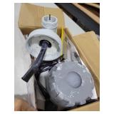 InoKraft Paint Sprayer, 600w HVLP Sprayer Includes 3 Patterns & Whole Cleaning kit for House Painting, Furniture, Cabinets, Compatible with Stains and Latex Paints,1200ml