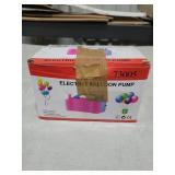 IDAODAN Electric Balloon Pump, Portable Electric Balloon Blower Machine Balloon Air Pump Dual Nozzle110V 600W Balloon Inflator for Party Decorations