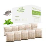 10 Pack Mouse Repellent Pouches,Natural Pest Control Pouches for Mice, Rats, Spiders,Safe for Your Pets and Family,Rodents Repellant for House and Garden pack of 2