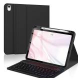 Ynaize for iPad 11th 10th Generation Case with Keyboard - Magnetic Wireless Detachable Keyboard Case Stand Folio Cover with Pencil Holder for iPad 11 inch A16 2025 & 10th Gen 10.9 inch 2022 (Black)