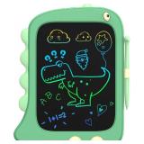 ORSEN 8.5 Inch LCD Doodle Board Tablet Toy - Green Dinosaur Drawing Pad for Kids 2-6 Years Old - Christmas and Birthday Gifts