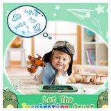 ORSEN 8.5 Inch LCD Doodle Board Tablet Toy - Green Dinosaur Drawing Pad for Kids 2-6 Years Old - Christmas and Birthday Gifts