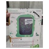 ORSEN 8.5 Inch LCD Doodle Board Tablet Toy - Green Dinosaur Drawing Pad for Kids 2-6 Years Old - Christmas and Birthday Gifts