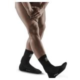 CEP Ortho+ Achilles Support Short Socks, Black Men, Size 3