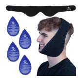 Fittest Pro Wisdom Teeth Ice Pack Head Wrap Jaw Ice Pack for Face Oral Surgery, 4 Hot Cold Gel Pack for TMJ, Tooth Extraction, Tonsillectomy Recovery