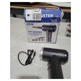 Compressed Air Duster, 100000RPM Handheld Car Air Blower& Pump, 3 Gear Adjustable Electric Air Duster/Mini PC Cleaner, Rechargeable Keyboard Duster with LED Light-8 Kits Air Blower for Computer