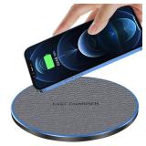 Fast Wireless Charger,20W Max Wireless Charging Pad Compatible with iPhone 17/16/15/14/13/12/SE/Pro/XS Max/XR,AirPods;FDGAO Wireless Charge Mat for Samsung Galaxy S25/S24/S23/Note,Pixel/LG
