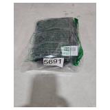 YISUN Waterproof Criss Cross Chair Cover, Stretch Armless Chair Slipcover Washable Removable Office Desk Chair Covers, Mid Back Wide Seat Accent Chair Cover Vanity Chairs Protector (Black)