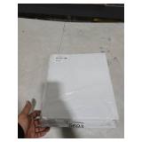 Samsill Durable 1 Inch Binder, Made in The USA, Round Ring Customizable Clear View Binder, White, 4 Pack (MP48437)