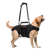 Dog Lift Harness, Full Body Support with Adjustable Control Handle for Large Senior Dogs, Post-Surgery Recovery & Joint Problems (Oxford Cloth, XL)