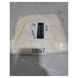 No. 918 Tayla Crushed Texture Semi-Sheer Rod Pocket Curtain Panel, 50\" x 84\", Cream Off-White