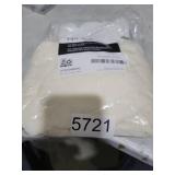 No. 918 Tayla Crushed Texture Semi-Sheer Rod Pocket Curtain Panel, 50\" x 84\", Cream Off-White