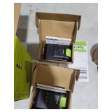 Cordless Leaf Blower - Lightweight Electric Blower with 2 Batteries & Charger - 20V Battery Powered Small Handheld Blower for Lawn Care Green (no charger)