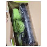 Cordless Leaf Blower - Lightweight Electric Blower with 2 Batteries & Charger - 20V Battery Powered Small Handheld Blower for Lawn Care Green (no charger)