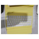 typecase Folio Keyboard Case for iPad 10th Gen 10.9 inch (2022) and iPad 11th (A16, 2025), Magnetic Wireless Detachable Keyboard, 7-Color Backlight, Thin & Light, Pencil Holder Yellow