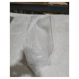 SCAVATA 2 Pack Stackable Refrigerator Organizer, Soda Can Dispenser Pop Cans Container Beverage Holder with Lid for Fridge, Freezer, Kitchen, Clear Plastic Storage Bins-Holds 10 Cans Each (Clear)