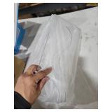 SCAVATA 2 Pack Stackable Refrigerator Organizer, Soda Can Dispenser Pop Cans Container Beverage Holder with Lid for Fridge, Freezer, Kitchen, Clear Plastic Storage Bins-Holds 10 Cans Each (Clear)