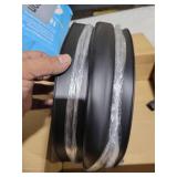 Ginchain Garage Door Seals Bottom Rubber Weather Stripping Kit with 1/4\" T-Ends Seal Strip Replacement, Universal U+O Ring Weatherproof Threshold Buffering Sealing Rubber 16ft