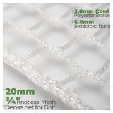 Morelux Golf Netting Material White 10