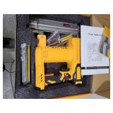 BROVR 18 Gauge Brad Nailer Cordless & Staple Gun for Dewalt 20V Battery (Not Included), 2-in-1 Electric Nail Gun Battery Powered with 2000 Nails for Wood Carpentry, Drive 1-1/4\" Nails & 7/8\" Staples