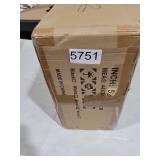 JSAITEE Ceiling Fans with Lights, 52 Inch Low Profile Ceiling Fan with Light, Flush Mount, DC Reversible Motor, Noiseless, Brown 6 Speeds Ceiling Fan for Bedroom