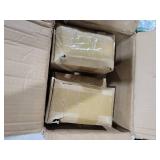 24 Pack - 4 inch Black Hidden L Shelf Bracket (1/5 Inch Thicked) Iron Floating Shelf Brackets Rustic Industrial Metal Brackets for Shelf Support