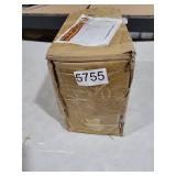 24 Pack - 4 inch Black Hidden L Shelf Bracket (1/5 Inch Thicked) Iron Floating Shelf Brackets Rustic Industrial Metal Brackets for Shelf Support