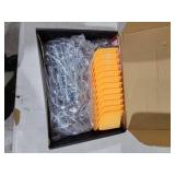 260-Piece Pegboard Hooks Kit, Peg Board Organizer Accessories for Hanging, Pegboard Accessories for Organizing Various Tools in The Garage Kitchen Bathroom Craft Room