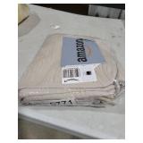 vctops Farmhouse Solid Cotton Sofa Cover for 2 or 3 Cushion Couch Covers Anti-Slip Geometric Quilted Sofa Slipcover for Dogs Cats Pet Love Seat Recliner Armrest Backrest Cover(Coffee,28\"x28\")