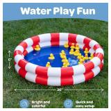 Duck Pond Matching Carnival Game, Outdoor Games for Kids Birthday Party Field Day Fun Activities for Kids 4-8, 3-5 - Outdoor Water Toys and Games for Backyard, Memory Game, Easter Gift Summer Toy