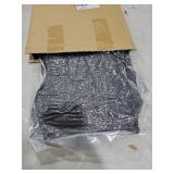 winemana Black Shade Cloth 50%, 8x10 FT Mesh Tarp - Garden Shade for Greenhouse, Patio, Vegetables, Plants Cover and Chicken Coops, Sun Shade Net for Outdoor Protection with Reinforced Grommets