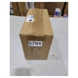 Set of 3 Small Potted Plants Arrangement Artificial Lavender Flower Plants in Rustic Galvanized Metal Pots with Decorative Wood Tray for Farmhouse Table Centerpiece Windowsill Country Indoor Decor