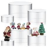 Jerify 6 Pcs Acrylic Risers Display Stands, 5.91