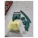 Grill Brush Bristle Free with Scraper,22\" Extra Long Steam Grill Brush for Outdoor Grill,Replaceable Cleaning Head,Safe Grill Cleaner for Cast Iron/Stainless-Steel Grates,Ideal BBQ Gifts for Men Dad