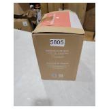 CROWNFUL Mini Fridge, 4 Liter/6 Can Portable Cooler and Warmer Personal Refrigerator for Skin Care, Cosmetics, Beverage, Food,Great for Bedroom, Office, Car, Dorm, ETL Listed (White)