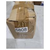 Reallnaive Mini Burger Press with 200 Patty Papers and 6 Storage Containers 6 Slots Meat Sausage Patty Maker Paper Sheets Set for Small Burger Barbecue, Make 6 Pieces at Once