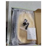 Yumkfoi Bamboo Bathtub Tray Table with Adjustable Height, Freestanding Bath Caddy Tray for Tub Against Wall, Bathtub Side Table for Luxury Bath Home Spa Homewarming - Patent Protected (Natural)