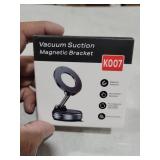 DKGEVEAO Suction Cup Phone Mount,Vacuum Magnetic Phone Holder for Car,360 Adjustable Vacuum Magnetic Phone Holder,Magnet Car Mount for All Smartphones & All Vehicle & Gym/Bathroom Mirror