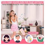 Mini Karaoke Machine for Kids & Adult, 4-12 Years Old Girls Christmas Birthday Gift for Boys, Karaoke Toys Gifts for Girls Ages 4, 5, 6, 7, 8, 9, 10, 12 +Year Old Birthday Party